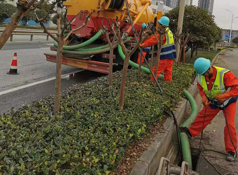 达川市政管道清淤